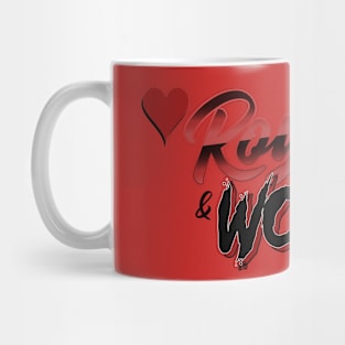 Hearts & Spades Royalty & Wolves Mug